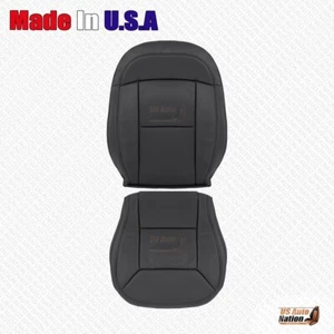 2018 2019 2020 2021 FOR Ram ProMaster Driver Bottom & Top Vinyl Seat Cover Black - Picture 1 of 5