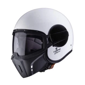 Caberg Ghost Motorcycle Helmet White Open Face scooter - Picture 1 of 8