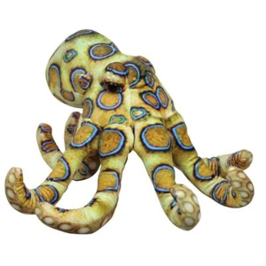 Blue Ring Octopus Soft Plush Aquatic Toy 15"/38cm - Picture 1 of 3