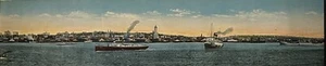 [SEATTLE] Postal impresa a gran color como Panorama de Seattle. 1917 - Imagen 1 de 1