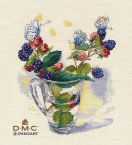 Kit de punto de cruz contado para horno August Bouquet 1359 - Imagen 1 de 3