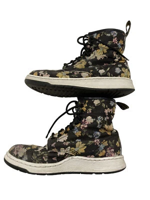 Botas Doc Martens Darcy Floral Newton DF Talla 6 Lona Con Cordones Tobillo Dr Martens Foto 1 de 4