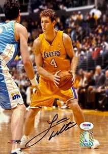 Luke Walton Signed Los Angeles Lakers 8x10 Photo PSA AC81743 - Picture 1 of 2