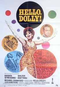 1969 una hoja española / 8 pliegues - Barbra Streisand - ¡Hola, Dolly! - Imagen 1 de 2