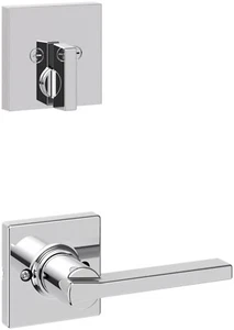 Kwikset 971CSLSQT26 Casey Einzylinder Innenausstattungspaket, Chrom poliert - Bild 1 von 2