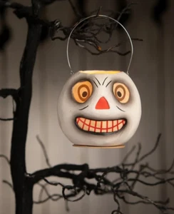 Bethany Lowe Halloween Vintage Skelett Eimer - Neu 2025! - Bild 1 von 3