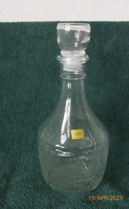Luminarc Verrerie D'Arques CARAFFA DECANTER vetro Francia H:circa 27 cm chiusura - Foto 1 di 6