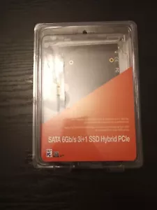 SIIG INC. SC-SA0T11-S1 SATA 6GB/S 3I+1 SSD HYBRID PCIE PCI EXPRESS PCIE 6GBPS - Picture 1 of 5