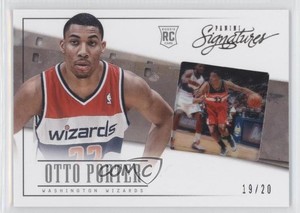 2013-14 Panini Signatures Film Onyx /20 Otto Porter #199 Rookie RC
