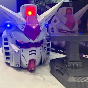 Maschera Cosplay GUNDAM Casco LED Cyber Punk 1:1 Touch Control Alta Qualità 2025 - Imagen 1 de 19