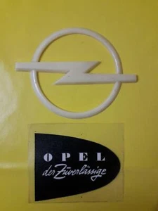NUEVO + ORIG Opel Kadett Rekord Manta Ascona Commodore emblema signo capó - Imagen 1 de 1