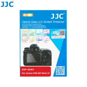 JJC 0.01"Ultra-thin Optical Glass Screen Film Protector for CANON EOS 6D Mark II - Picture 1 of 12