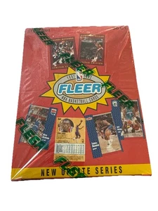1991-92 Fleer Series 2 Update Basketball 36 Pack Box Factory Sealed Jordan - Picture 1 of 9
