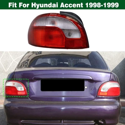Conjunto de luz trasera izquierda para Hyundai Accent 1998-1999 Foto 1 de 4