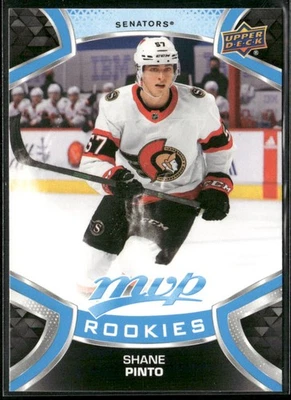 2021-22 Upper Deck MVP #236 Shane Pinto Ottawa Senators Rookie Hockey Card - Image 1 of 2