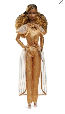 ✅Barbie Signature Barbie Golden Dream Christie Doll JBJ50 NEW/ORIGINAL BOX✅ Doll - Image 1 of 4