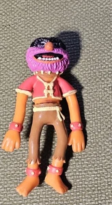 VTG 1996 ANIMAL Muppets Poseable Figure Keychain by Applause Jim Henson Bendable - Picture 1 of 4