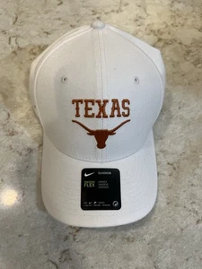 TEXAS LONGHORNS Nike Classic99 Swoosh Flex HAT CAP white - Picture 1 of 8