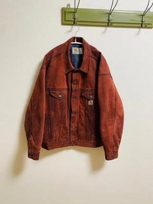 Chaqueta de camionero vintage Carhartt años 90 hecha en EE. UU. chaqueta de m... - Imagen 1 de 4