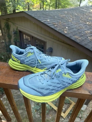 Zapatos para correr Hoka One One Speedgoat 5 gris verde 1123157 SBDCT para hombre talla 8 D Foto 1 de 4