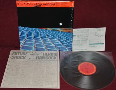 HERBIE HANCOCK - FUTURE SHOCK - CBS SONY 25AP 2672 1983 - LP JAPAN OBI NM 1A ED. - Image 1 of 2