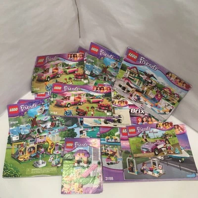Friends LEGO Instructions ONLY 41015 41325 41008 41100 3188 3184 41036 No Pieces - Image 1 of 4
