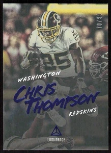 2018 Panini Luminance Chris Thompson /99 - Imagen 1 de 2