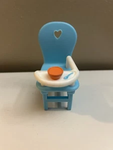 Peppa Pig Baby Cousin Alexander blau Hochstuhl - Bild 1 von 5