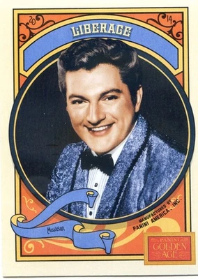 Panini Golden Age Base #75 Liberace 2014 Foto 1 de 2