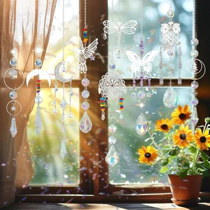 DIY Sonnenfänger Set 460 Teile Sonnenfänger Herstellung Zubehör Kunst und Handwerk für Erwachsene - Bild 1 von 6