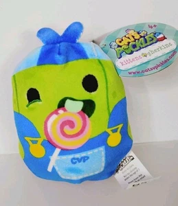 Cats Vs Pickles Kittens Vs Gherkins Mystery Beans 3" Plush Gherkin Lil Cuke 06 - Picture 1 of 5