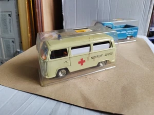 Boxed Model Vintage Original Cko 402 VW T2 Transporter Notruf - Picture 1 of 5