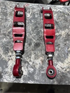 GODSPEED ADJUSTABLE REAR LOWER CONTROL ARMS FOR BRZ FRS CROSSTREK 2013-2025 - Picture 1 of 2