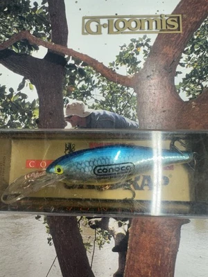 Conoco Rapala Shad Rap SR 7 SB Silver Plated Commemorative Advertising Nib - Image 1 of 3