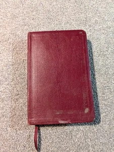 Amplified Bible Zondervan Vintage Red Leather 1982  - Foto 1 di 19