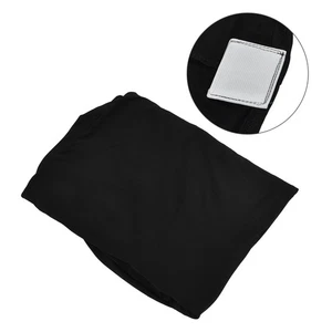 `(244x76x76cm)Table Cover Rectangular Wrinkle Resistant Washable Universal Bla - Picture 1 of 12