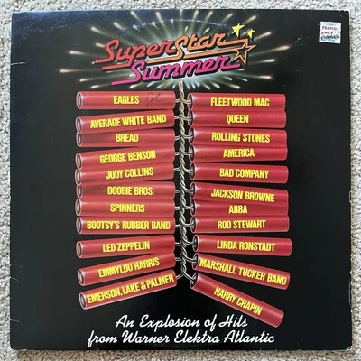 Rare  SUPERSTAR SUMMER - Various Comp 2LP promo 1977 Warner Elektra Atlantic /NM - Image 1 of 4