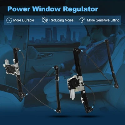 For 2000-2006 BMW X5 Front LH RH Power Window Regulator With Motor - Image 1 of 4