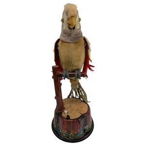 Juguetes Marx años 60 a batería Pete The Talking Parrot para reparación o piezas - Imagen 1 de 7