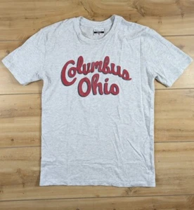Where I'm From Columbus Ohio Retro T Shirt Grey Size S CBUS USA Made - Picture 1 of 9