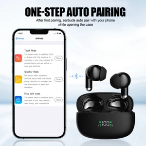 NEW Bluetooth AI Translator Earbuds 144+ Language Real Time Translate Earphones - Picture 1 of 11