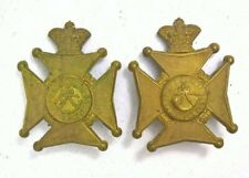 BRITISH ARMY KRRC KING'S ROYAL RIFLE CORPS CAP BADGE X1