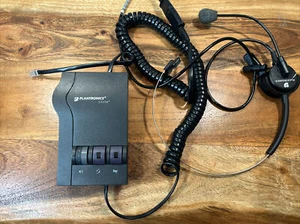 Plantronics M12 Vista Telephone Headset System Universal Amplifier-no power cord - Picture 1 of 7