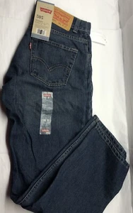NWT Levi's Boy's 505 Straight Leg Denim Jeans Size 18 Regular 29x29 - Picture 1 of 11