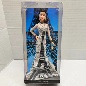 EIFFEL TOWER BARBIE - Dolls of the World Landmark Collection Pink #T3771 - NEW - Picture 1 of 12