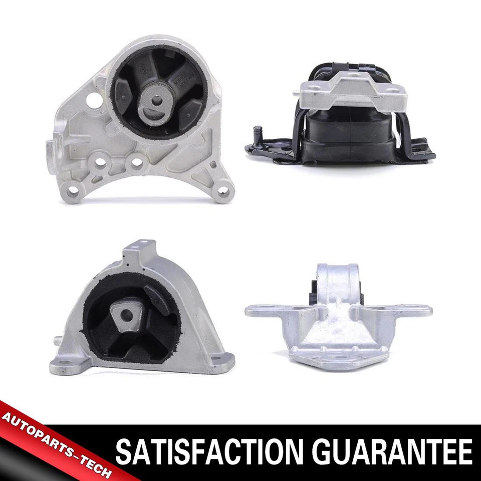 Juego de montaje de motor y transmisión de (4) AT para Dodge Caravan V6 2001-2007 anclaje de 3,3 L Foto 1 de 4