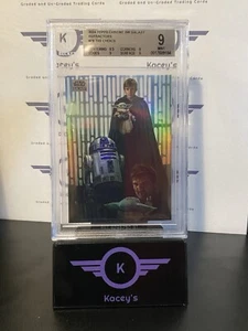 The Choice - Refractor - 78 - 2024 Topps Chrome Star Wars Galaxy Beckett BGS 9 - Picture 1 of 2