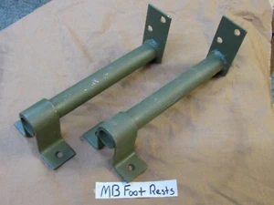 Foot Rest WWII Pair Fits Willys jeep MB Willys style G503 - Picture 1 of 3