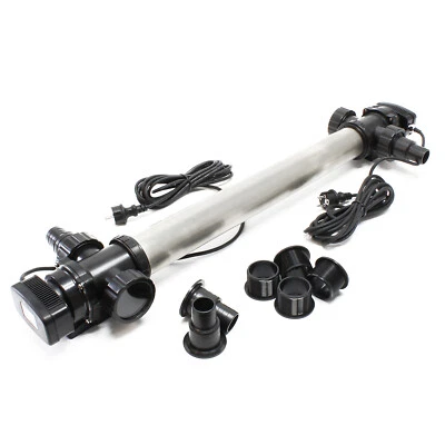 SunSun CUV-772 UVC Stérilisateur Clarificateur Inox bassins Lampe 72W UVC - Imagen 1 de 4