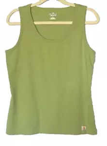 Camiseta sin mangas CARHARTT para mujer talla grande algodón verde - Imagen 1 de 5